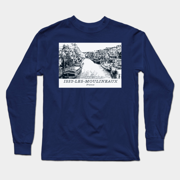 Issy-les-Moulineaux - France Long Sleeve T-Shirt by Lakeric