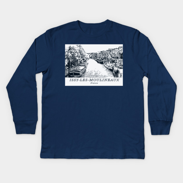 Issy-les-Moulineaux - France Kids Long Sleeve T-Shirt by Lakeric