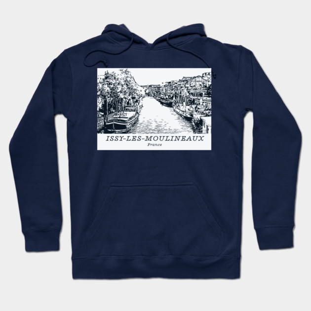 Issy-les-Moulineaux - France Hoodie by Lakeric