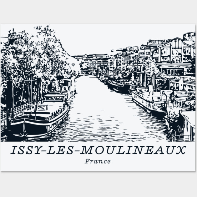 Issy-les-Moulineaux - France Wall Art by Lakeric