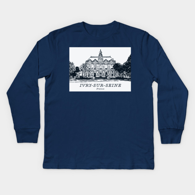 Ivry-sur-Seine - France Kids Long Sleeve T-Shirt by Lakeric