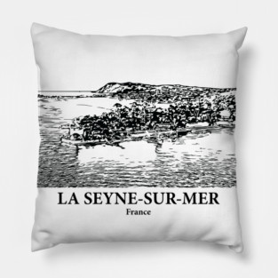 La Seyne-sur-Mer - France Pillow