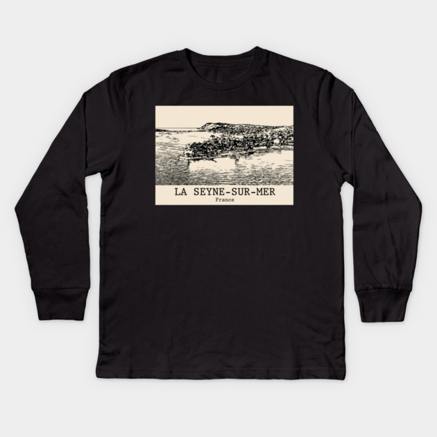 La Seyne-sur-Mer - France Kids Long Sleeve T-Shirt by Lakeric