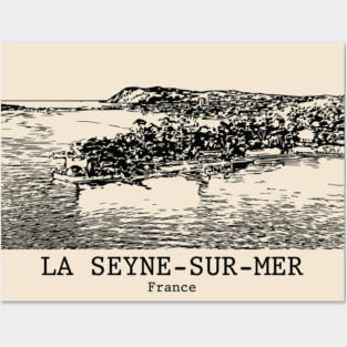 La Seyne-sur-Mer - France Posters and Art