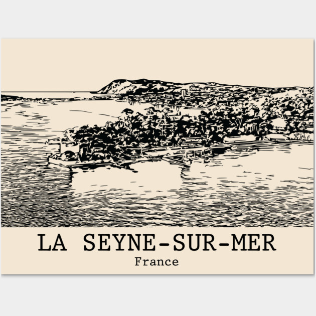 La Seyne-sur-Mer - France Wall Art by Lakeric