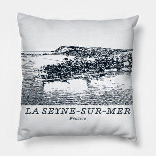 La Seyne-sur-Mer - France Pillow