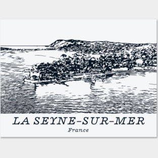 La Seyne-sur-Mer - France Posters and Art