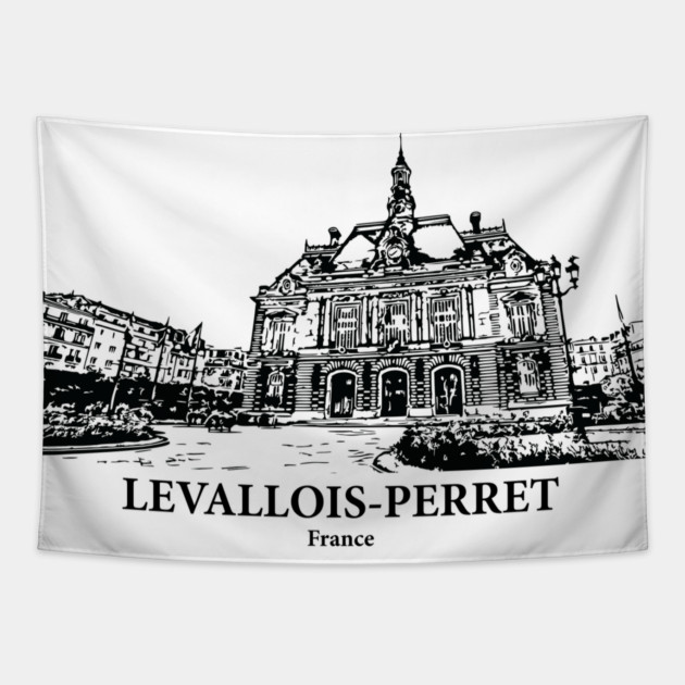 Levallois-Perret - France Tapestry by Lakeric