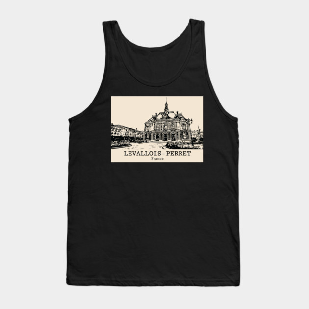 Levallois-Perret - France Tank Top by Lakeric