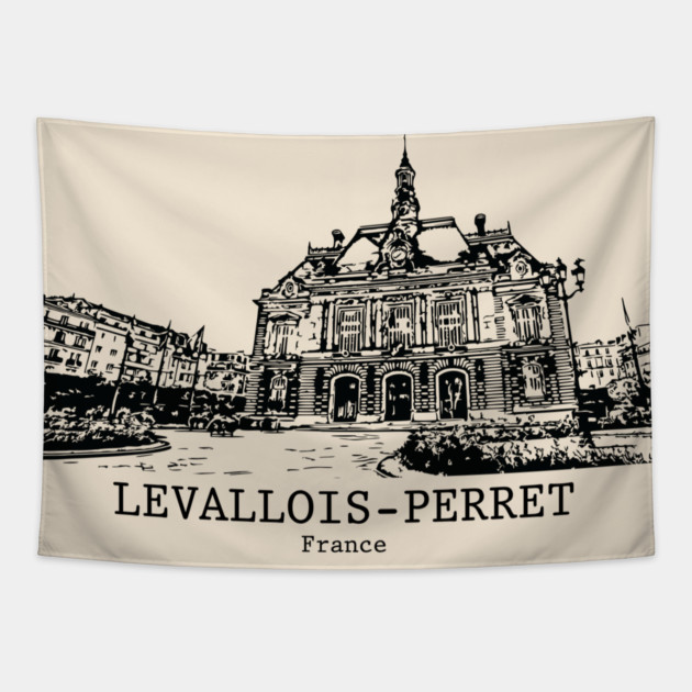 Levallois-Perret - France Tapestry by Lakeric