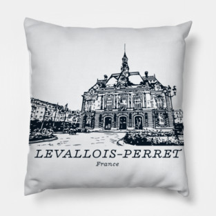Levallois-Perret - France Pillow