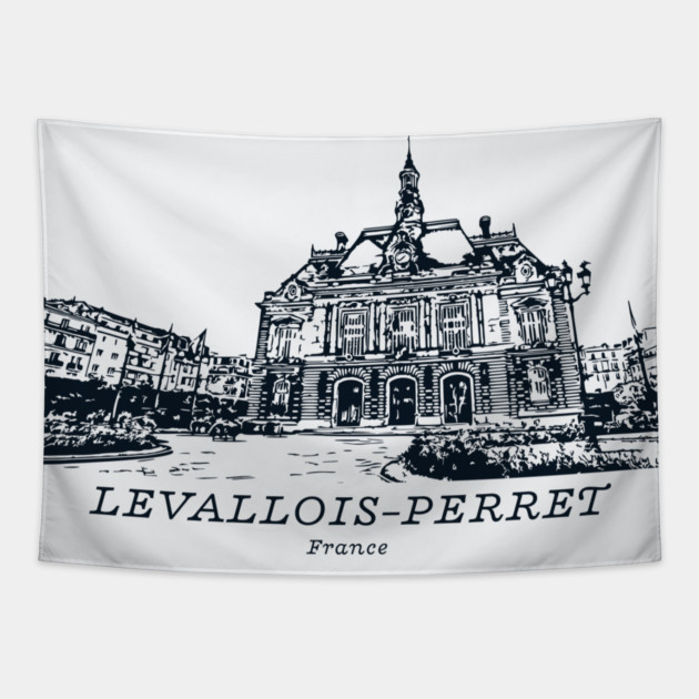 Levallois-Perret - France Tapestry by Lakeric