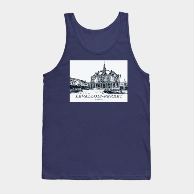 Levallois-Perret - France Tank Top by Lakeric