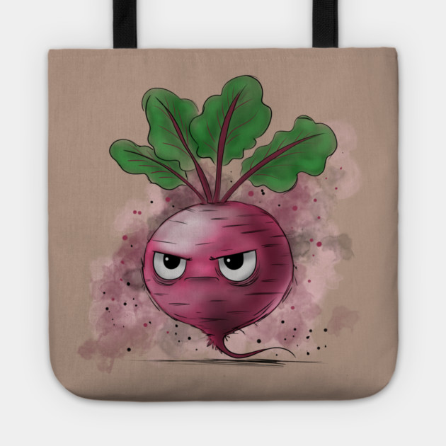 Grumpy Beet Tote by H. R. Sinclair