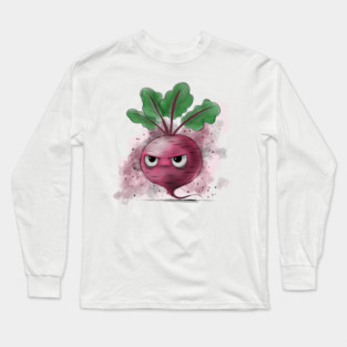 Grumpy Beet Long Sleeve T-Shirt