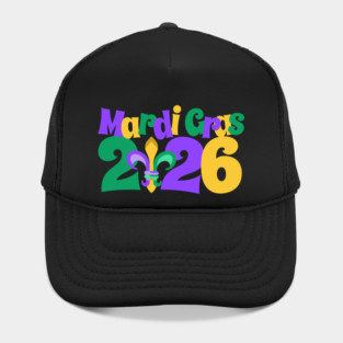 Mardi Gras 2026 fleur-de-lis Hat