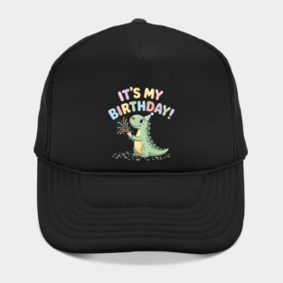 It’s My Birthday Dino – Cute Dinosaur Party Popper Kids Birthday Hat