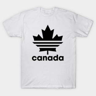 Canada (Maple Leaf Logo Black) T-Shirt