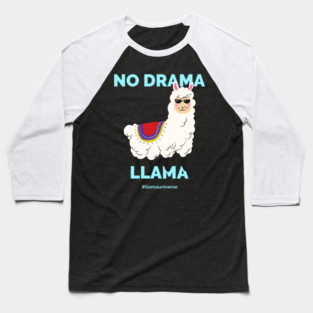 No Drama Llama Baseball T-Shirt