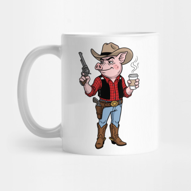 Pig Gunslinger by enrynz