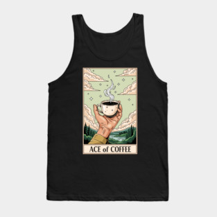 Ace Of Coffee Tank Top