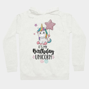 It’s My Birthday Unicorn Hoodie