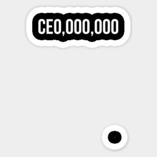 CEO Sticker