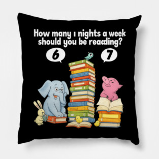 How Many Nights A Week Should You Be Reading 6-7 Pillow