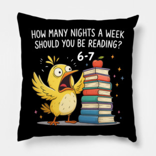 How Many Nights A Week Should You Be Reading 6-7 Pillow