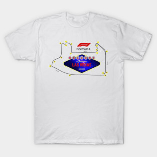F1 Racing Las Vegas 2025 T-Shirt