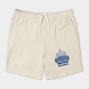 Dodgers Back 2 Back world series Champions Shorts