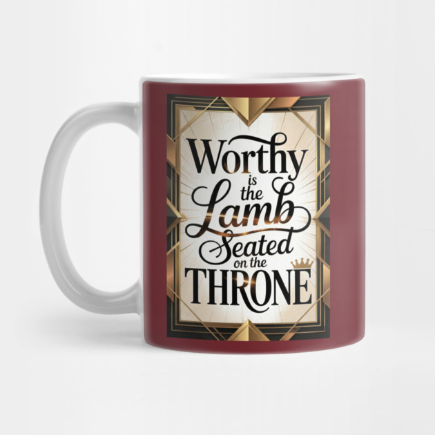 Jesus is The Worthy Lamb on The Throne. by Gospel MotiVVaTTi