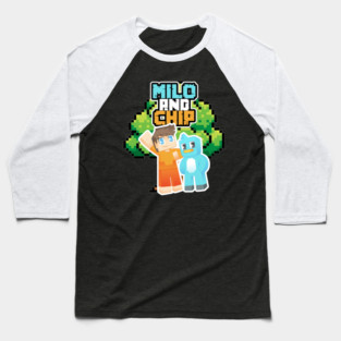 MILO AND CHIP Baseball T-Shirt