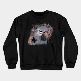 Grumpy Psittacus Parrot Crewneck Sweatshirt