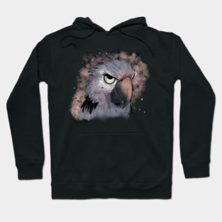 Grumpy Psittacus Parrot Hoodie