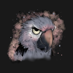 Grumpy Psittacus Parrot T-Shirt