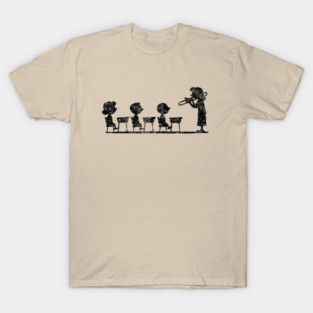 Chalk Laughs Teacher Talks Funny T-Shirt