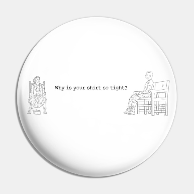One Battle After Another: Why Is Your Shirt So Tight? [Outline] Pin by 51Deesigns