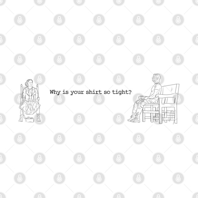 One Battle After Another: Why Is Your Shirt So Tight? [Outline] by 51Deesigns