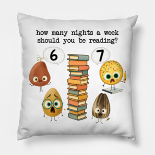 How Many Nights A Week Should You Be Reading 6-7 Childrens Books Pillow
