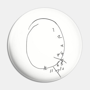 Will's Clock - Hannibal Pin