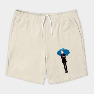 Blue Umbrella Shorts