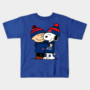 Snoopy-Buffalo-Bills Kids T-Shirt
