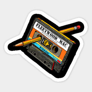 Cassette Tape-Fleetwood Mac Sticker