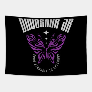 butterfly dinosaur jr Tapestry