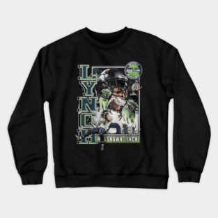 Marshawn Lynch Vertical Crewneck Sweatshirt