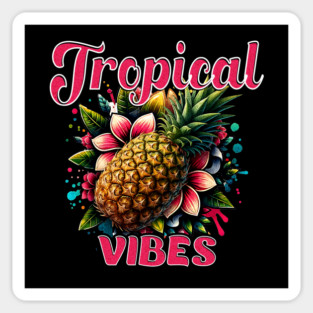 Tropical Vibes Sticker