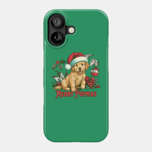 Puppy Christmas Phone Case