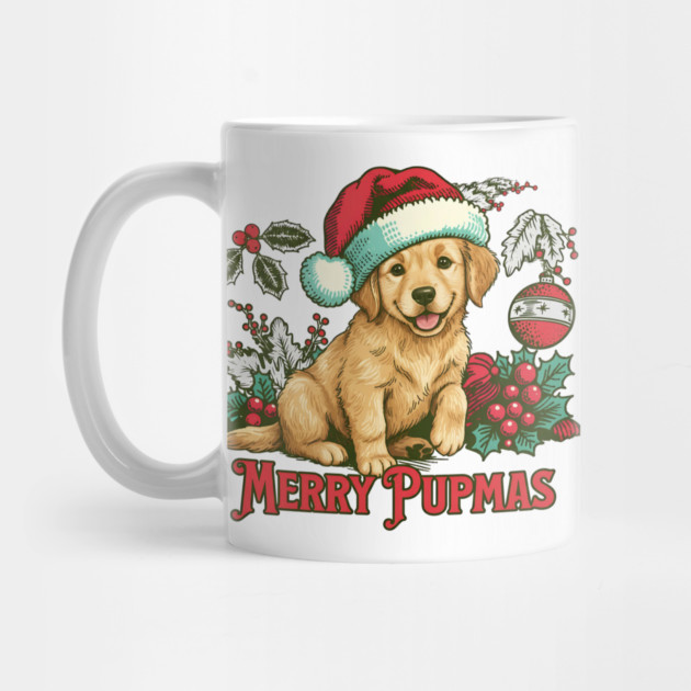 Puppy Christmas by Cool Monkey Designs