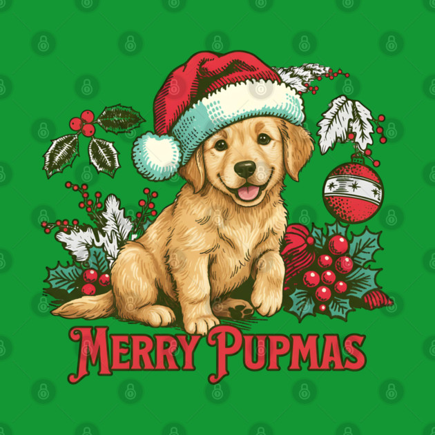 Puppy Christmas by Cool Monkey Designs